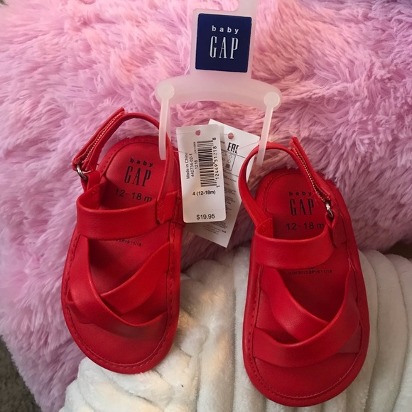 baby strappy sandals